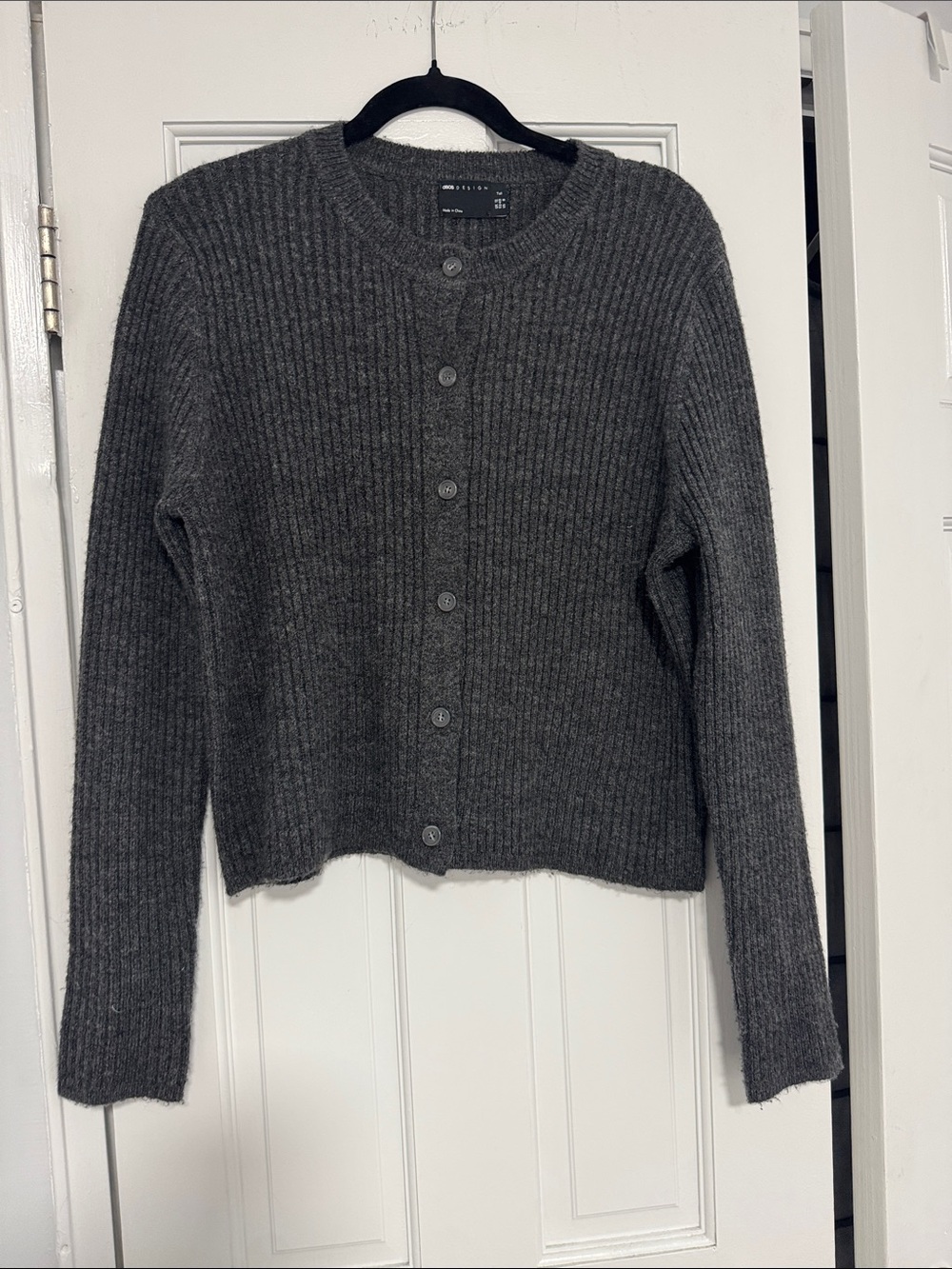 Grey cardigan